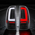 Upgrade LED Tail Lights for 2008-2016 Ford F250/350/450 Super Duty - Plug and Play, Waterproof, High-Brightness, C-Shape Design, Clear Lens