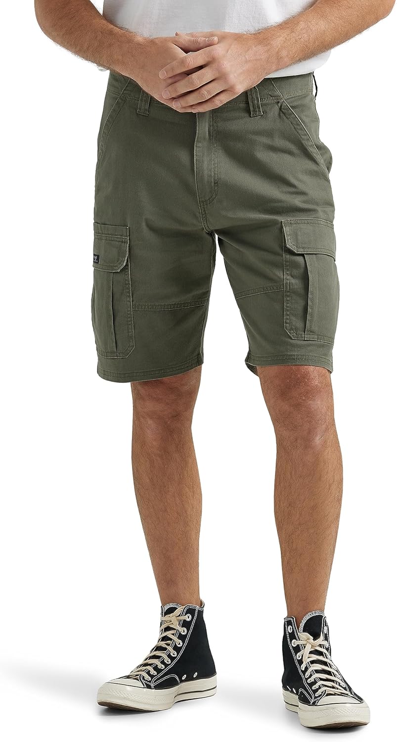 Wrangler Authentics Men's Classic Cargo Stretch Short