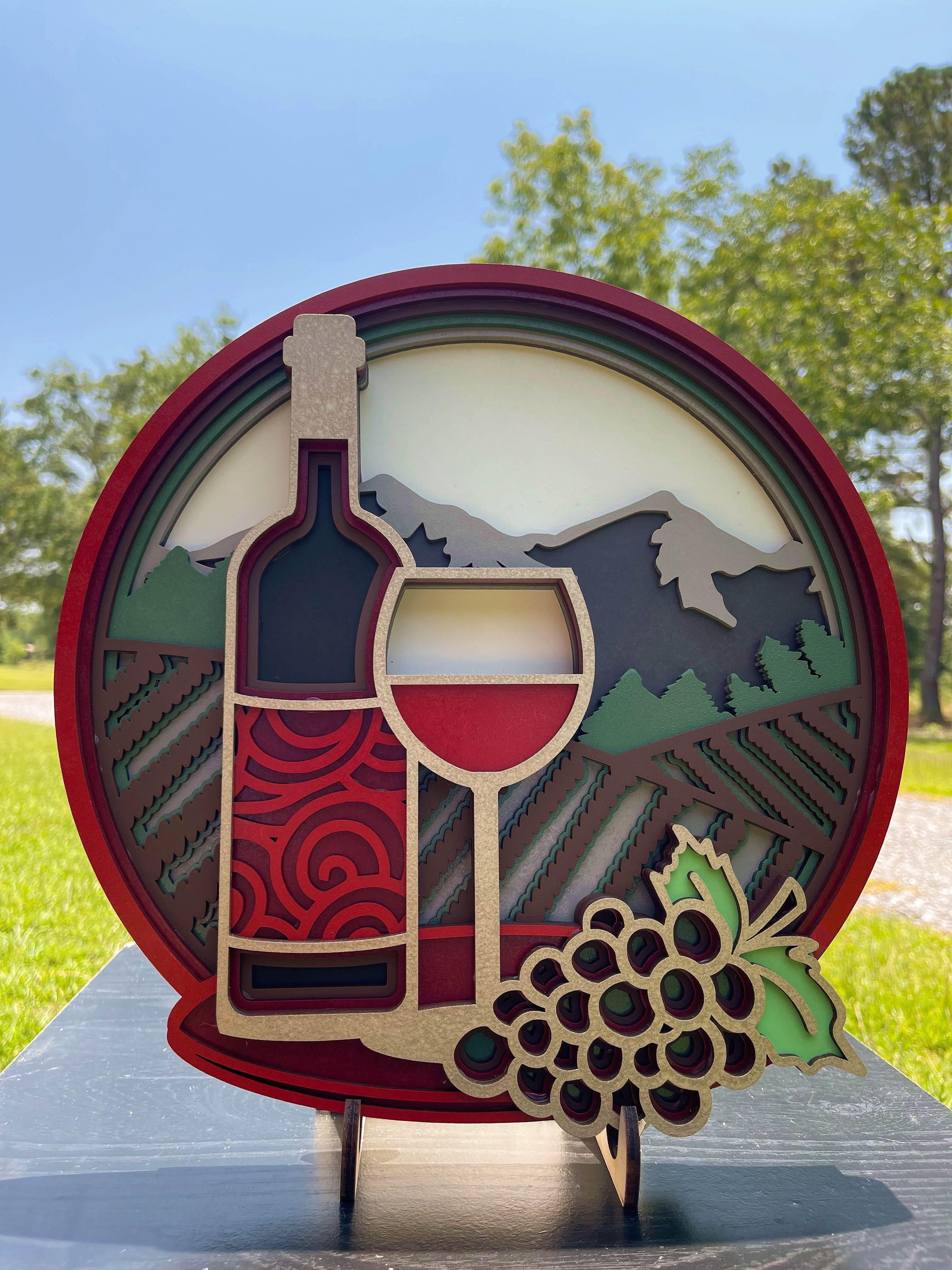 Wine Mandala