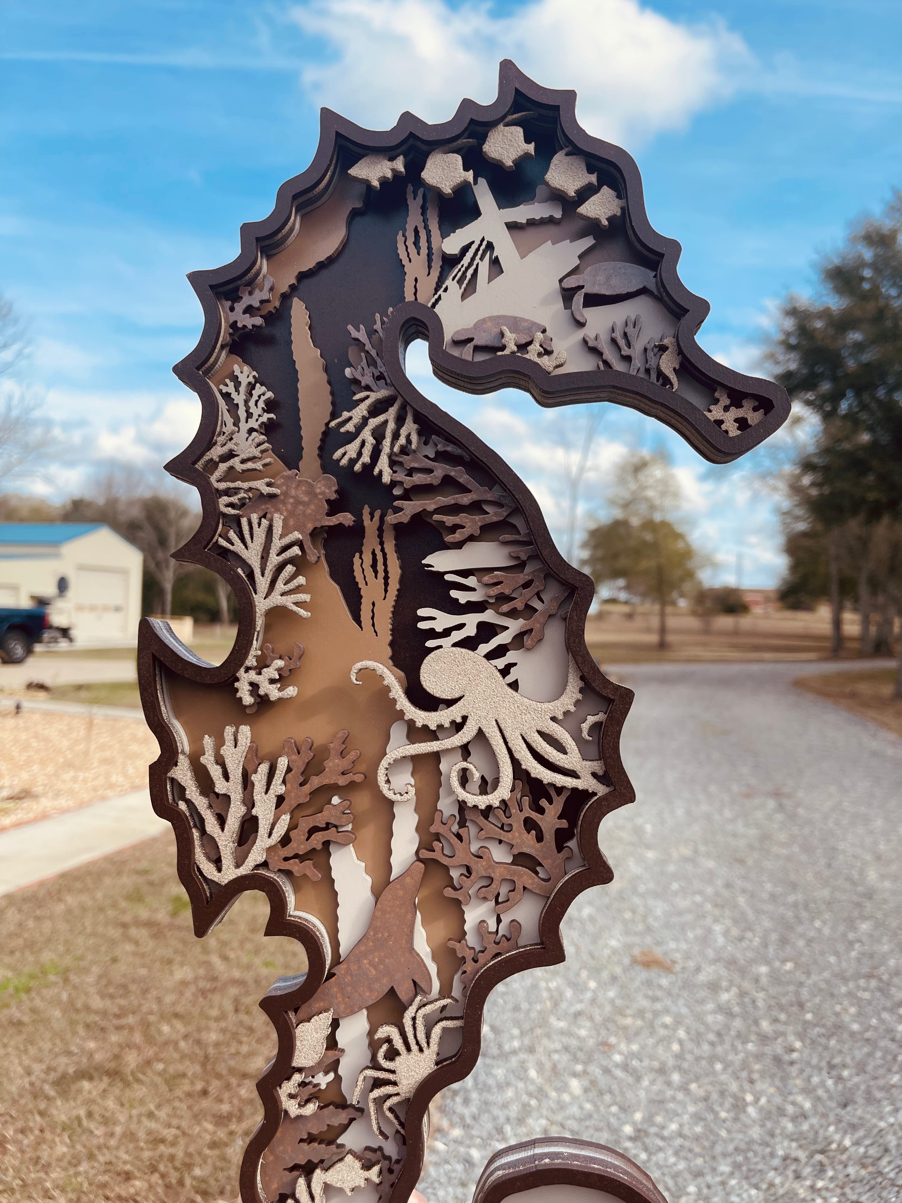 Seahorse Mandala