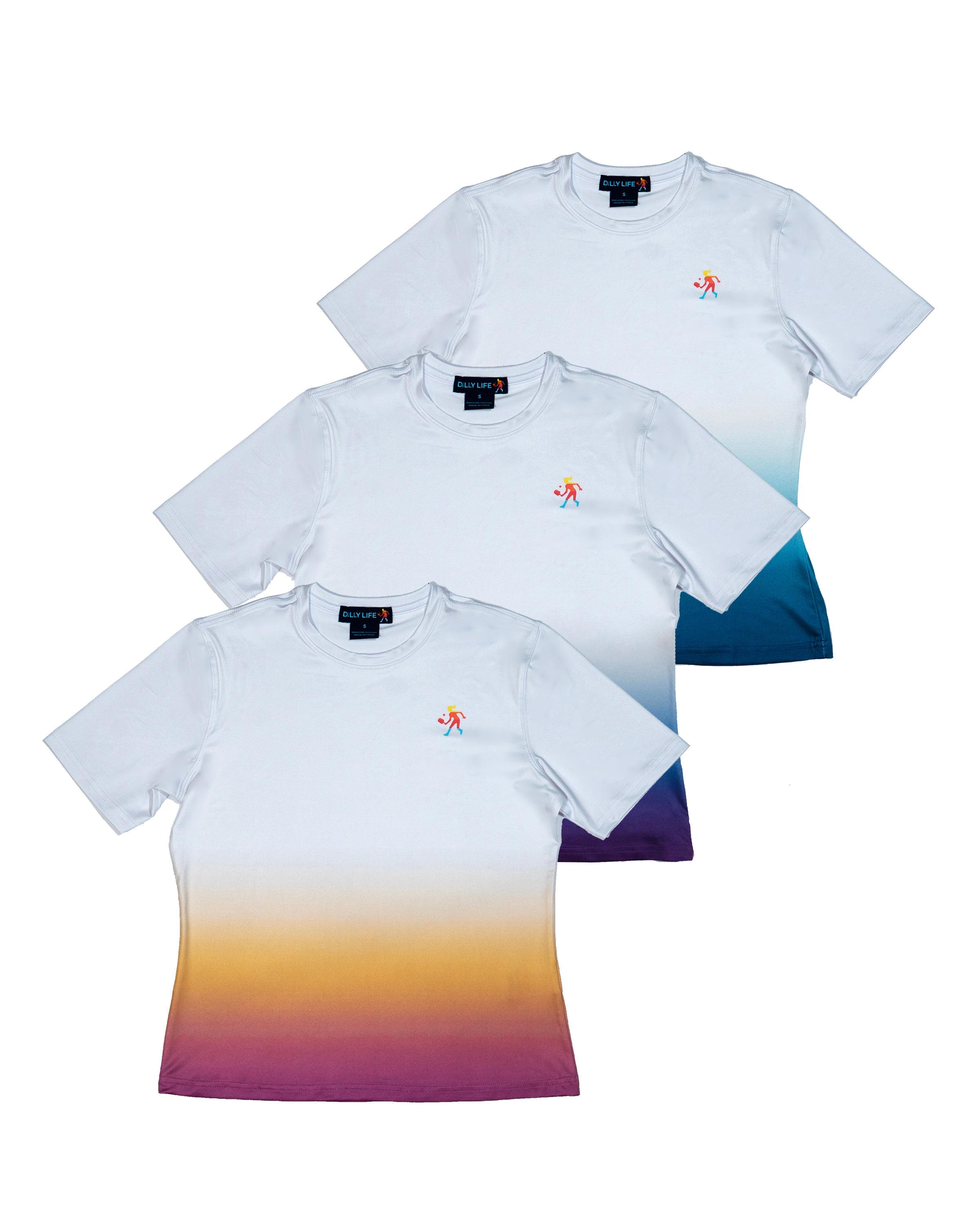 Women's Performance Dip Dye Tee